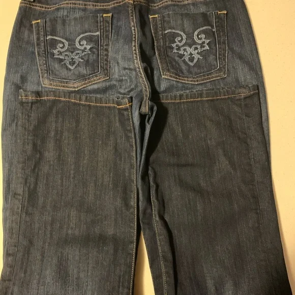 Lucky Brand Jeans By Gene Montesano Reg Straight Leg Classic Cotton Size 12/31 - Picture 8 of 13